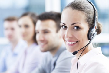 Call center team